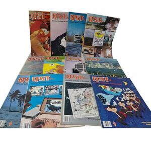 Vintage 1986 QST National Assn Amateur Radio Magazine FULL Year 12 Issues